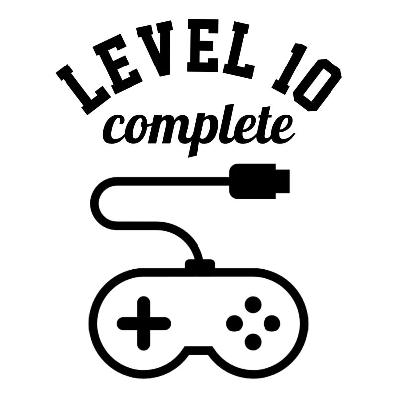 LEVEL 10 COMPLETE - 10TH BIRTHDAY - GAME CONSOLE
