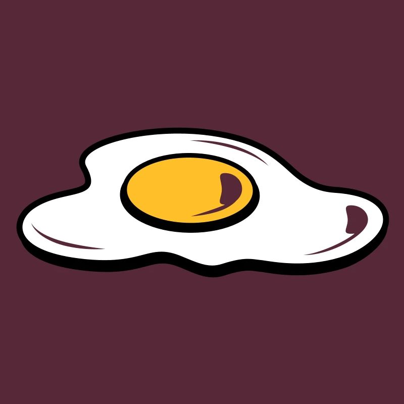A fried egg