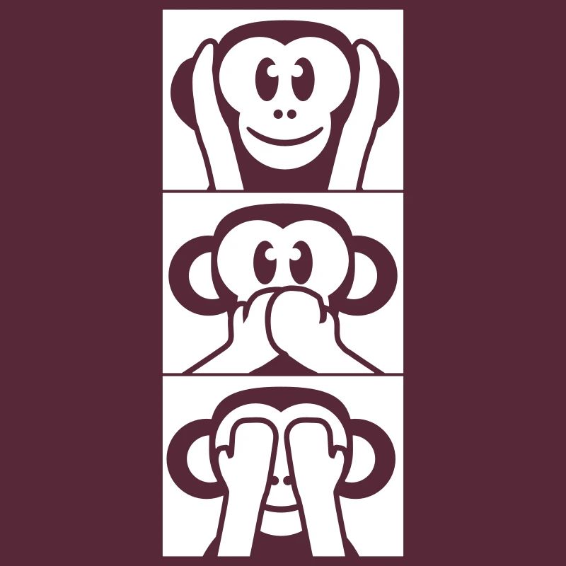 3 Wise Monkeys Hear Nothing Say See Monkey Fun