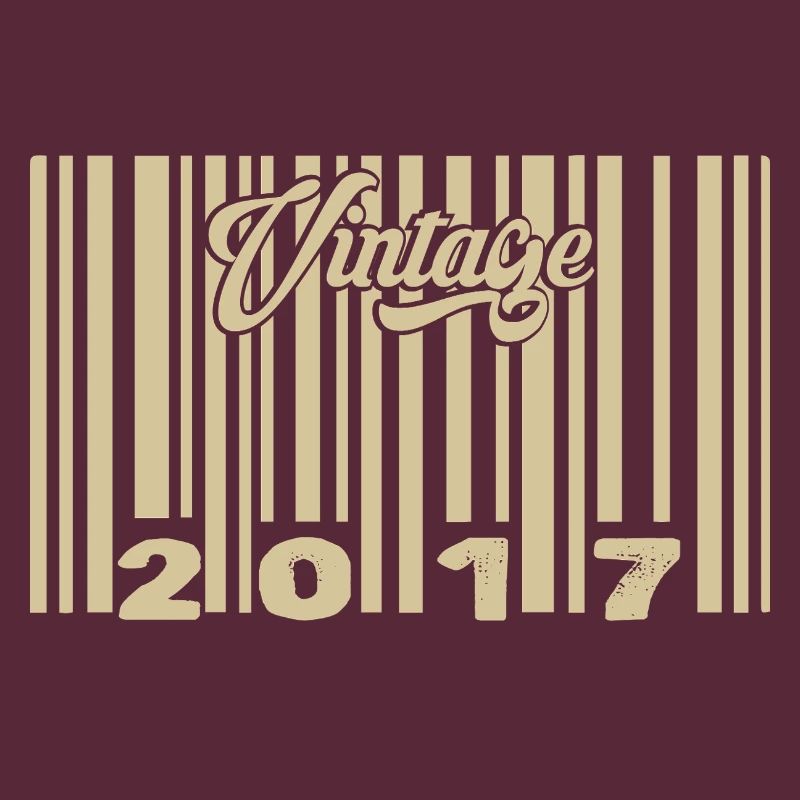vintage 2017 Barcode 2017: Year 2025.