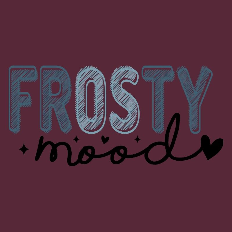 Frostiger Text im eisigen Stil