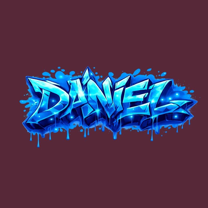 Graffiti DANIEL Name Gift Ideal Printable