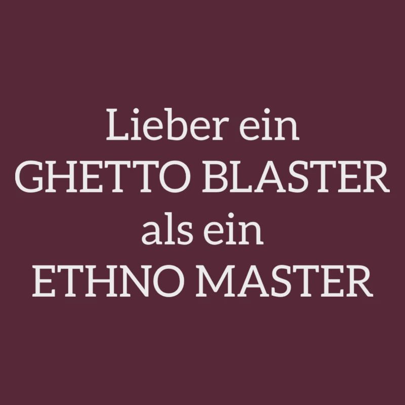 EthnoMaster Ghettoblaster