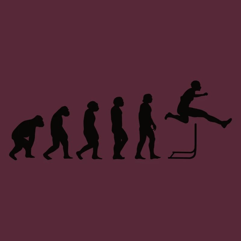 Hurdler Hurdlers Hurdles Evolution Athletics