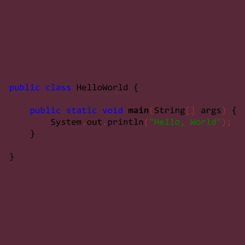 Hello World in Java