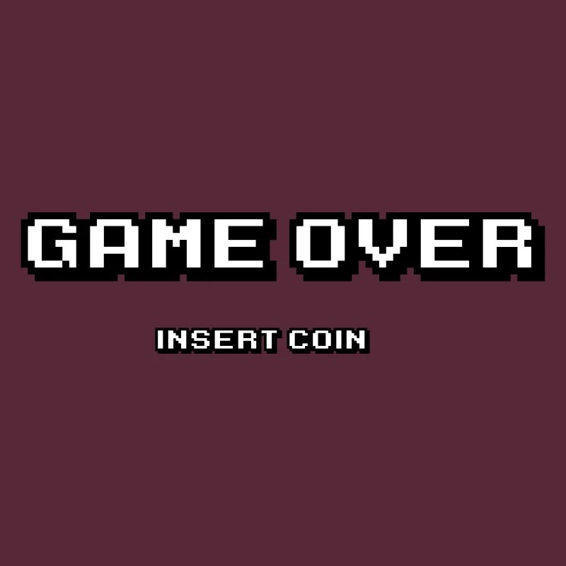 Game Over insert coin