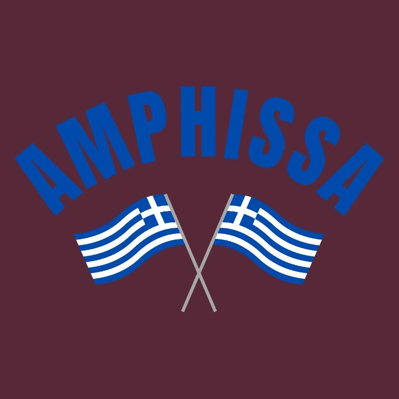 Amphissa Drapeaux grecs
