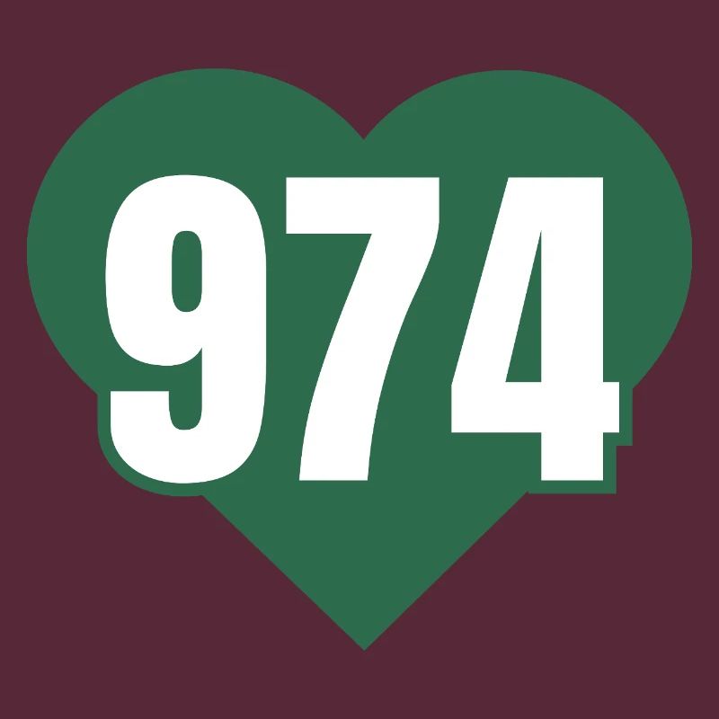 Herz 974 Code Grün