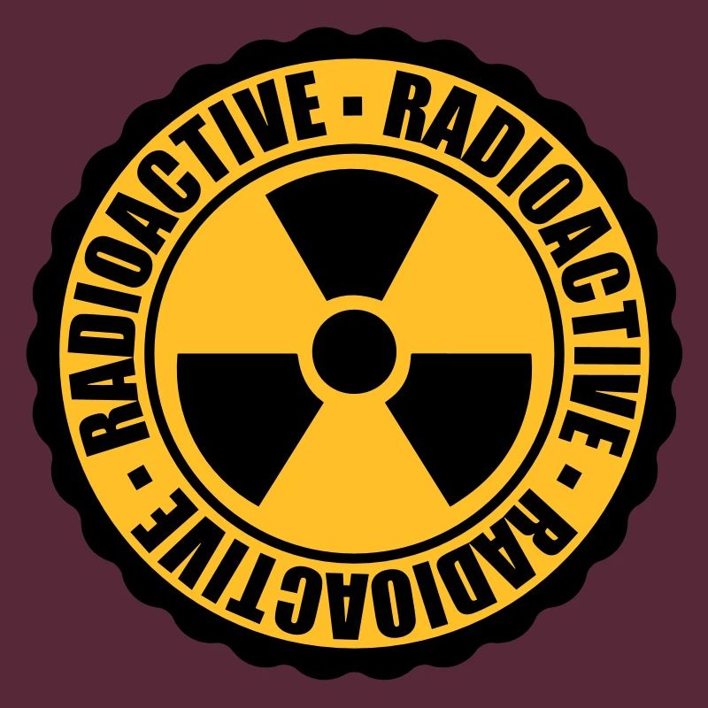 stamp danger caution caution caution atomic bomb