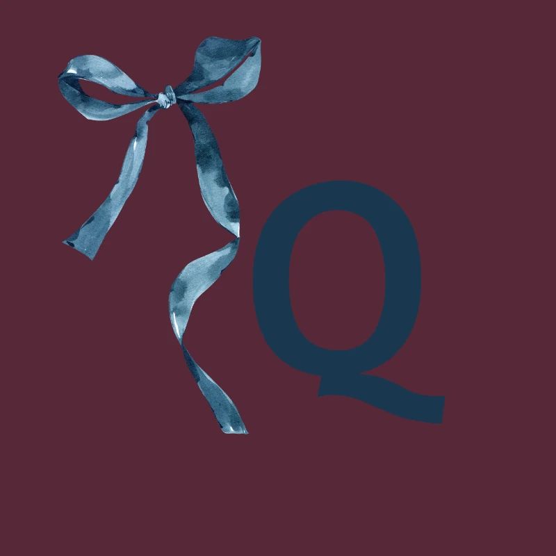 Monogram q gift idea