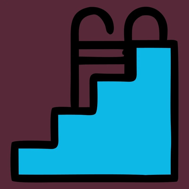  Pool Leiter Schwimmbad Icon