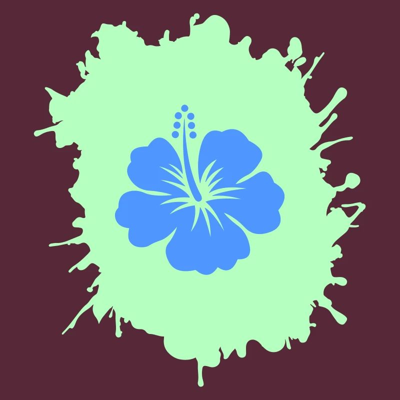 Hibiscus blobs