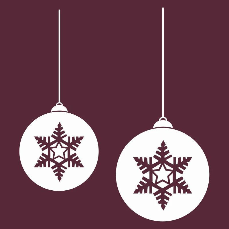 Weihnachtskugel stern 2