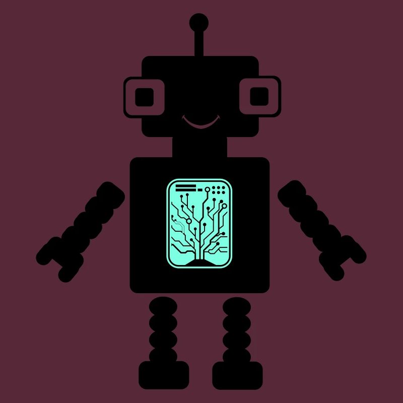 Roboter Comic