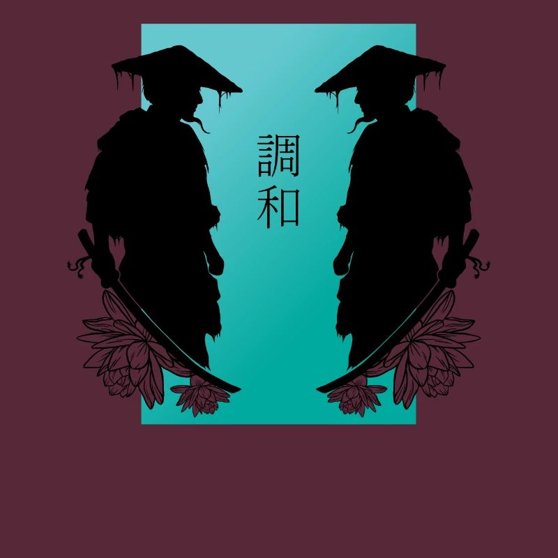 Samurai Duel Miroir Esthétique du combat