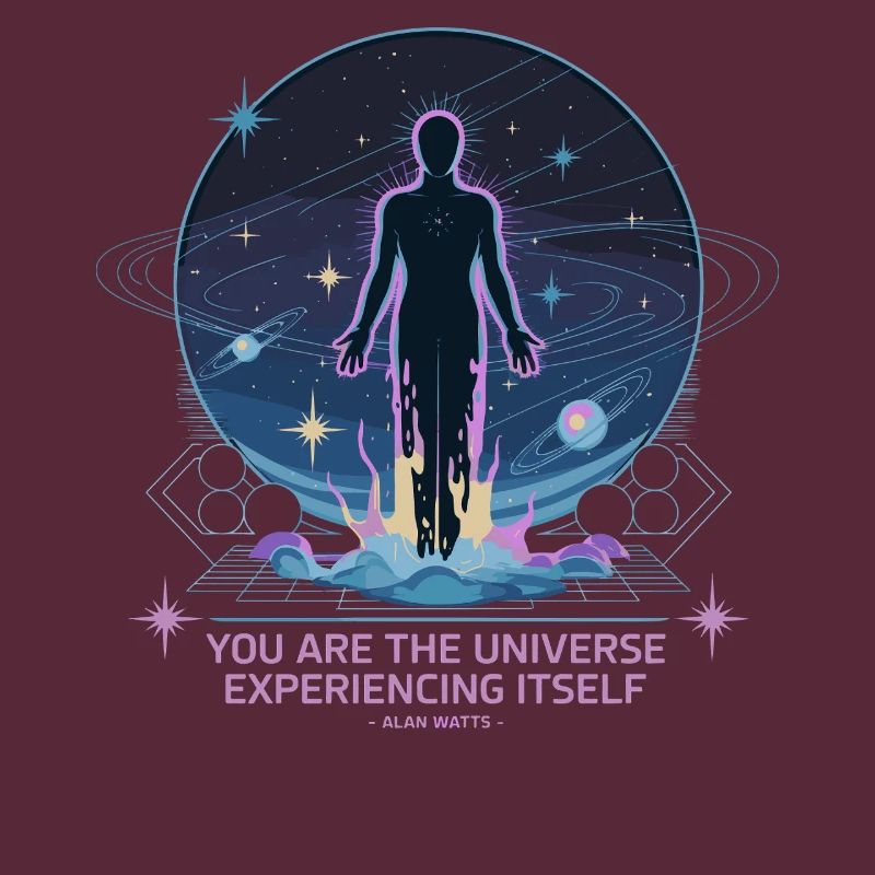 Être céleste | Alan Watts Citation Conception