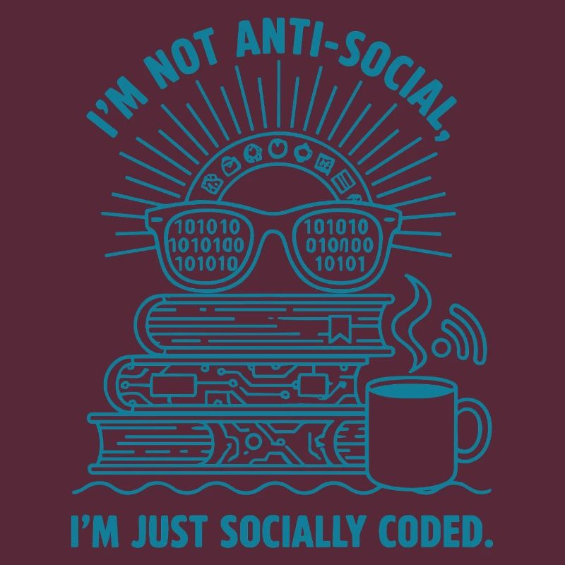 Sozial Codiert: Bücher, Kaffee & Code