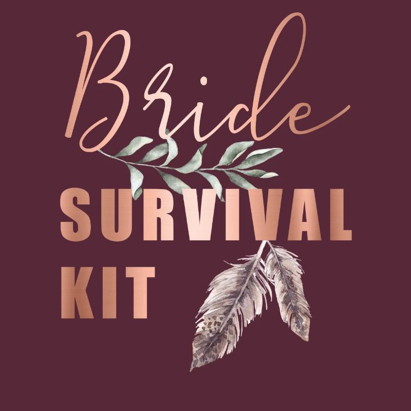 Boho Bride Survival Kit Braut Rettung Notfall