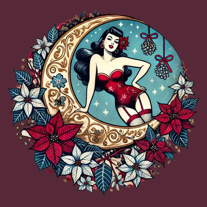 Pin-up de Noël