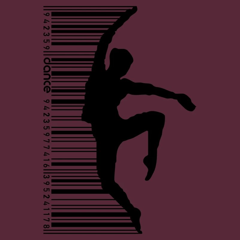 Dancer in QR Code Style