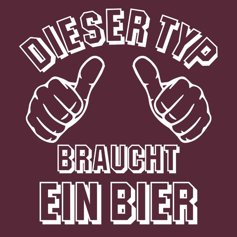 Dieser Typ braucht ein Bier