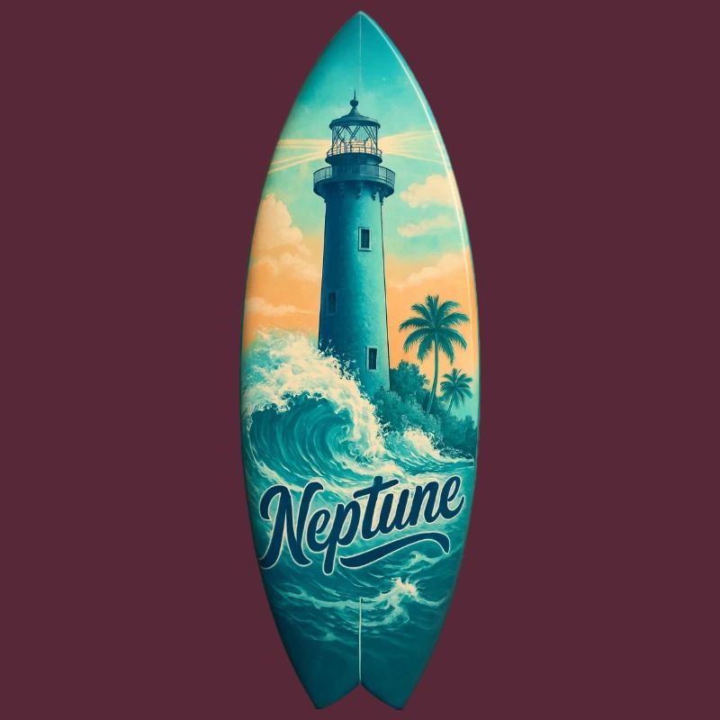 Neptune Lighthouse Surfboard