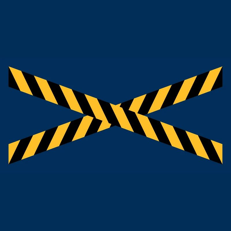 Line design caution tape