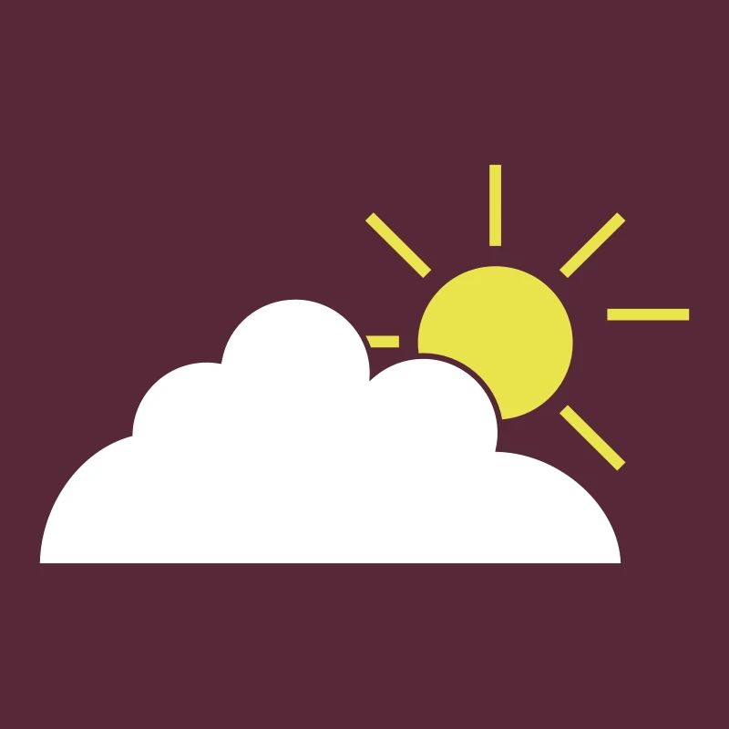 Lightly clouded
