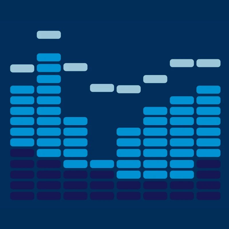 Equalizer blue