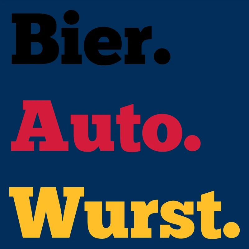 Bier Auto Wurst