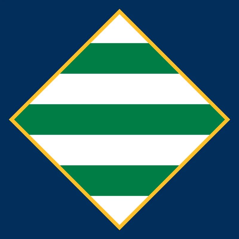 Vert et blanc