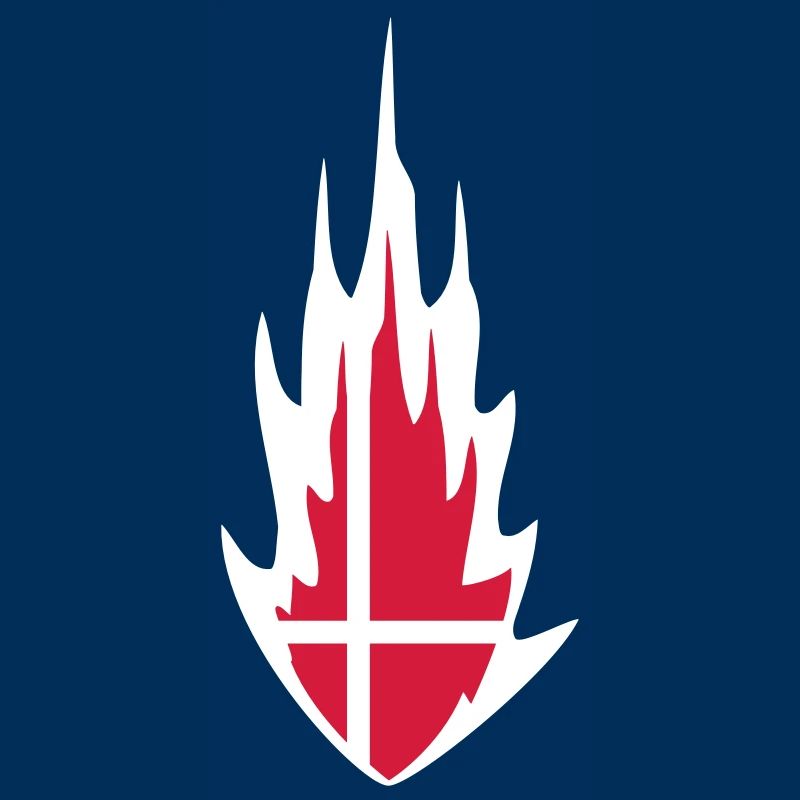 Denmark Danmark Fire Flame Design