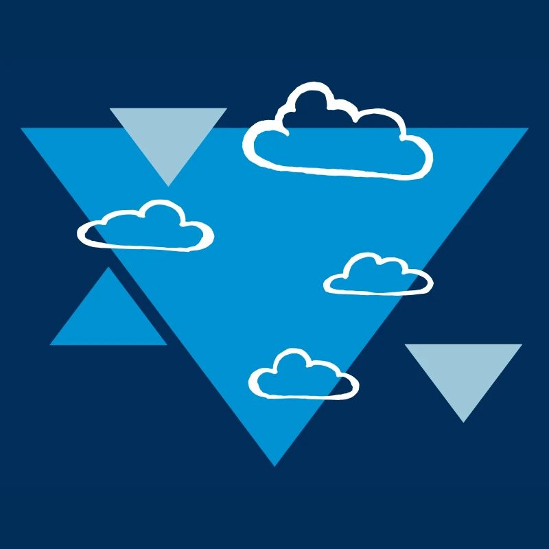 Clouds - printing inks freely selectable