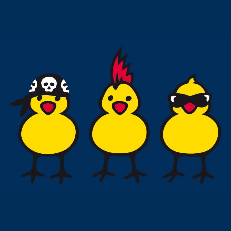 three chicks (b)