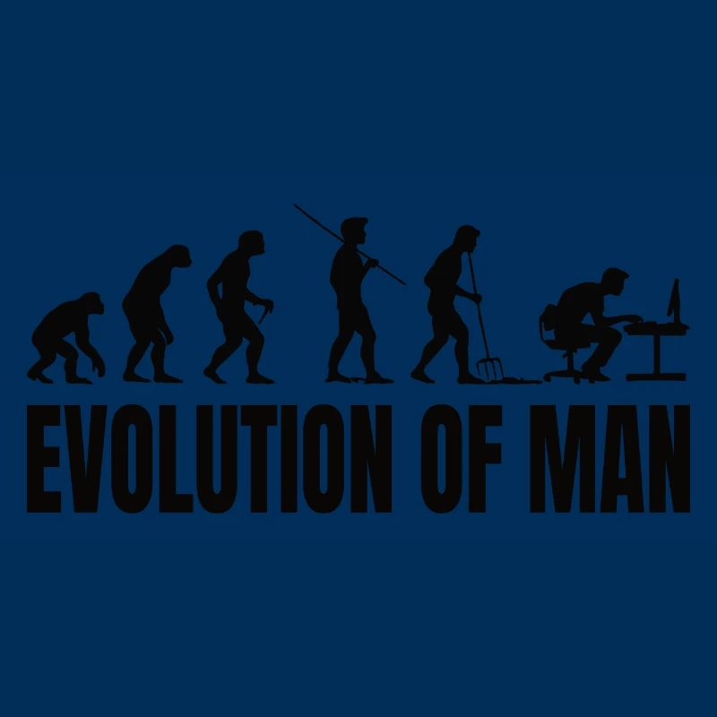 Programmierer Computerfreak Evolution