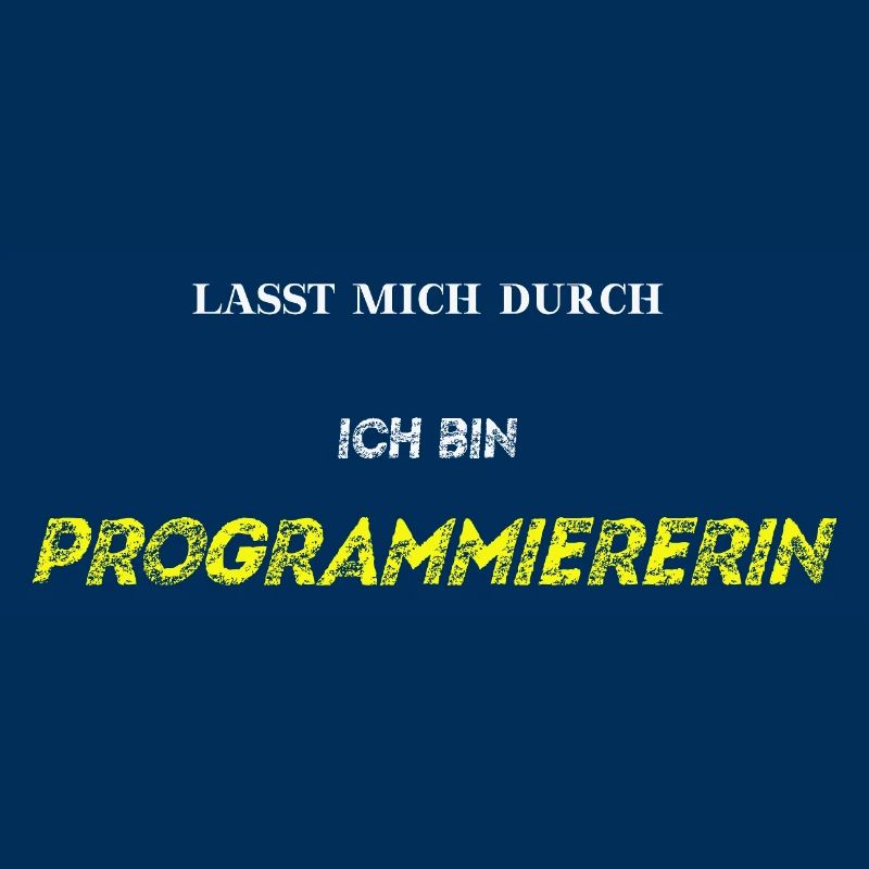 Lasst mich durch ich bin Programmiererin Geschenk