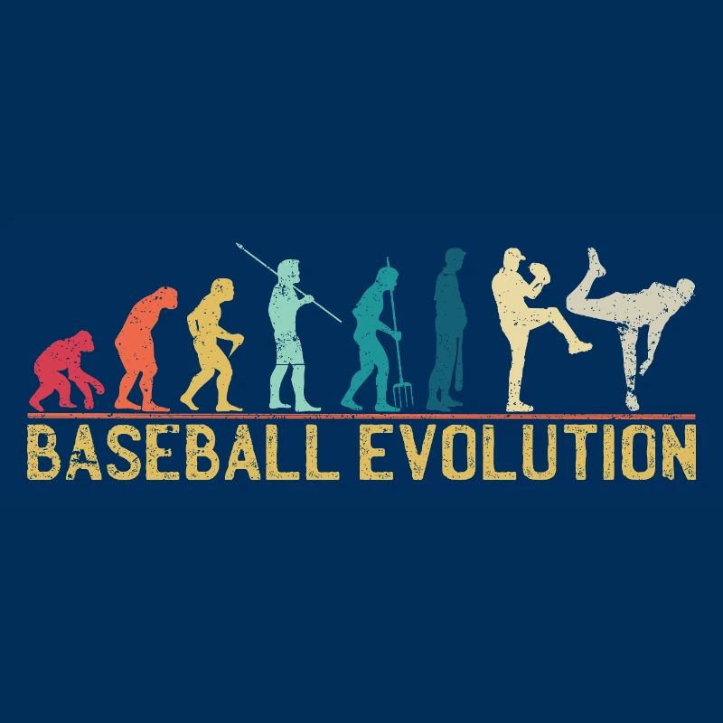 Illustration de l’évolution du baseball