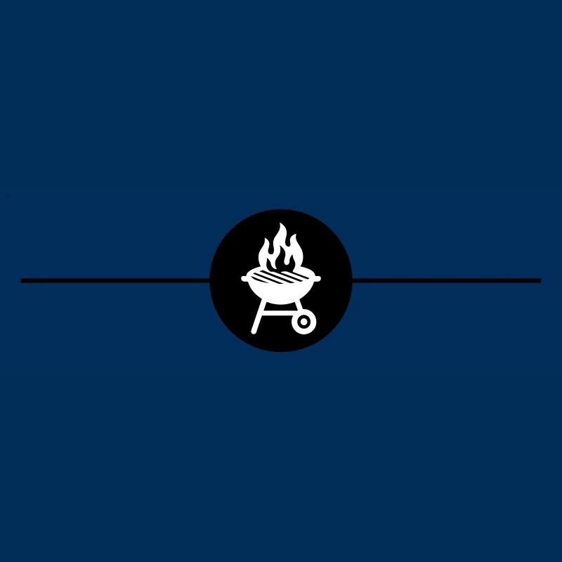 Grill Symbol Grilling Line