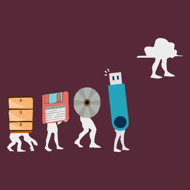 Cloud Computing Funny Programmer Data AI Software