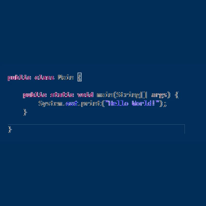 Java Hello World! Geschenkidee