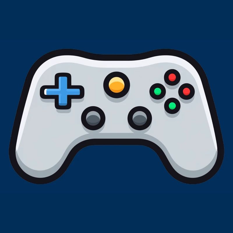 Gamepad Logo, Controller, Retro Console