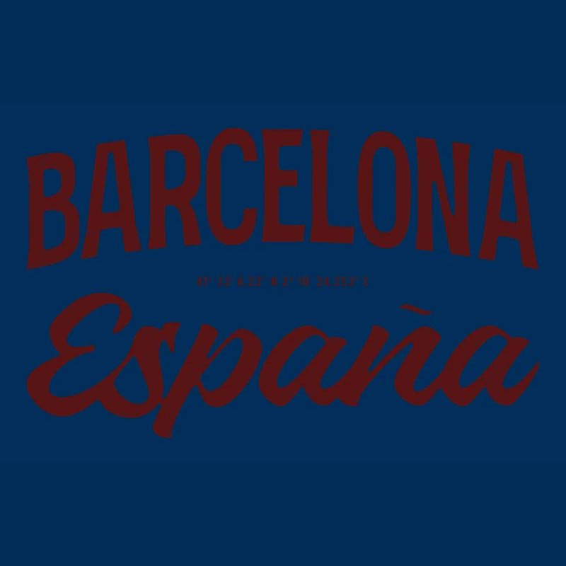 Barcelona Spanien Script Logo