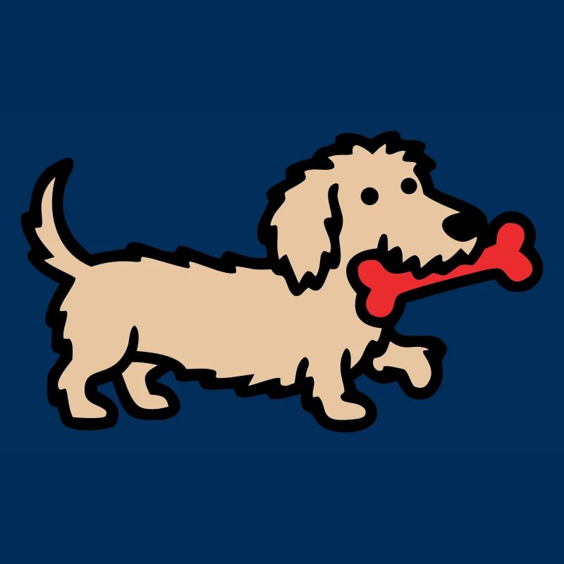 Terrier Doodle Bone Comic