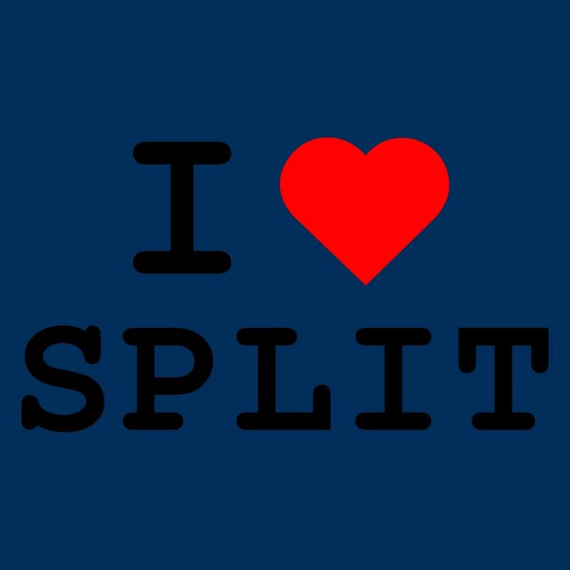 I love Split - Ich liebe Split