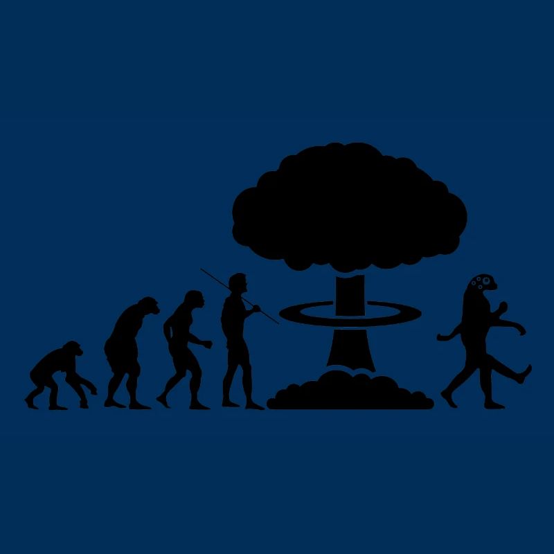 Radioactive evolution