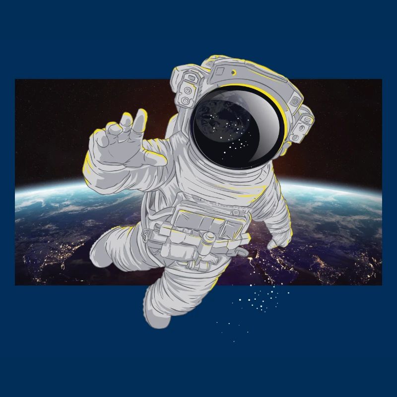 Astronaute dans l’espace