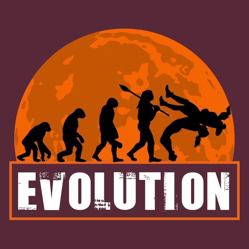 Évolution du catch Drôle de combattant MMA Grappling