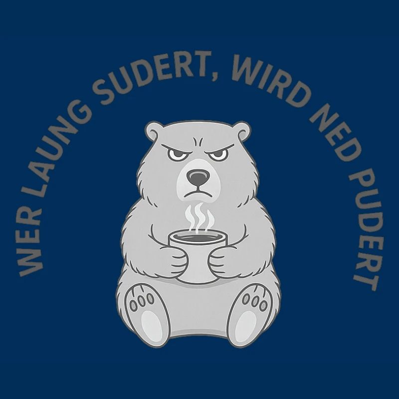 Wer laung sudert, wird ned pudert – Grumpy Coffee