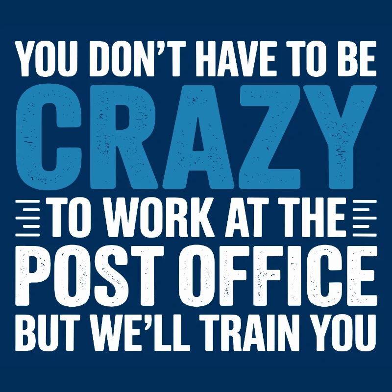 Funny Mail Carrier Postal Post Office Worker