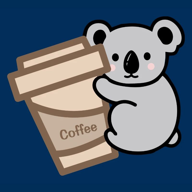 Koala Needs Coffee